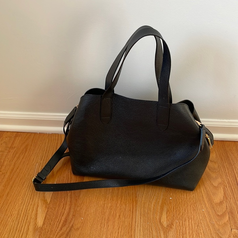 Cuyana Zippered Satchel